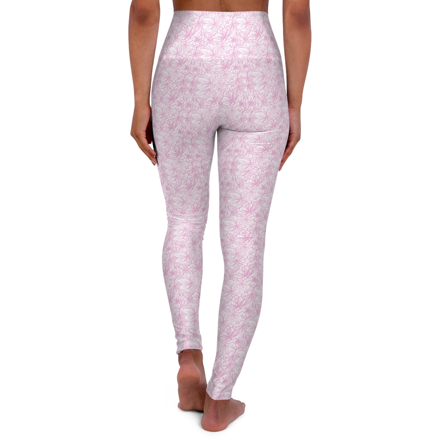 Strixxe Pink Floral leggings