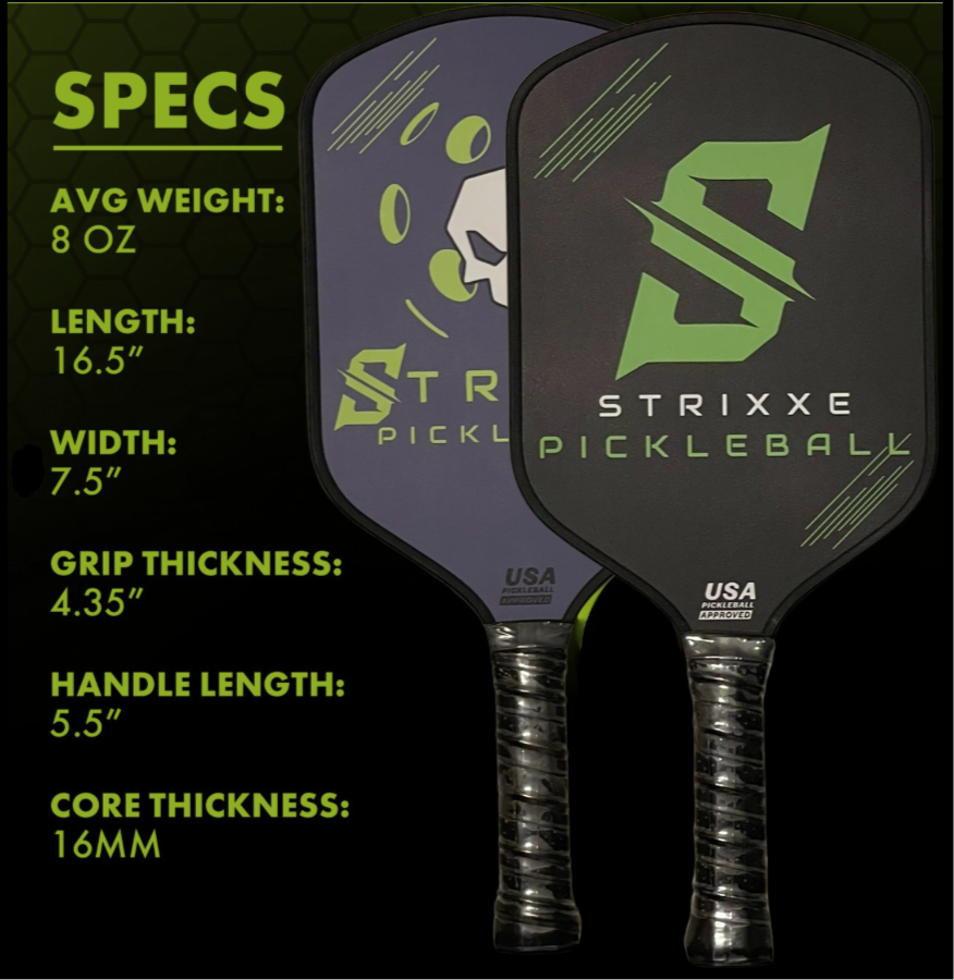 STRIXXE PICKLEBALL SIGNATURE PADDLE